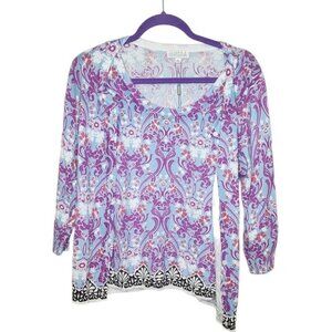 Joseph A Cardigan with built in top